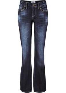 Джинсы-стретч BOOTCUT, cредний рост N (темно-синий) Bonprix