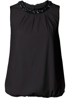 Блузка (черный) Bonprix