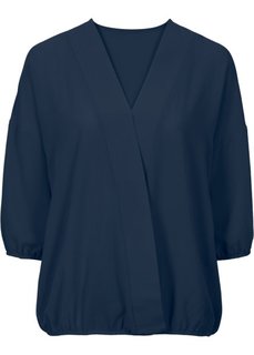 Блузка (темно-синий) Bonprix