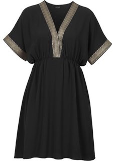 Платье-туника (черный) Bonprix