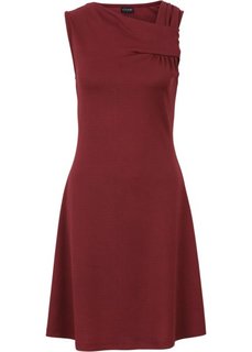 Трикотажное платье (бордовый) Bonprix