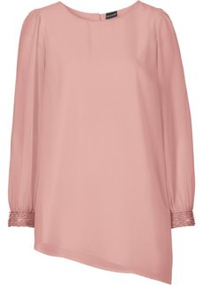 Шифоновая блузка (винтажно-розовый) Bonprix