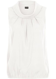 Блузка-топ (цвет белой шерсти) Bonprix