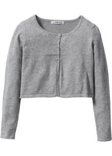 Кардиган (светло-серый меланж) Bonprix