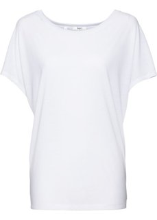 Спортивная футболка с коротким рукавом (белый) Bonprix
