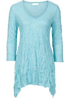 Удлиненная футболка с рукавом 3/4 (мятный) Bonprix