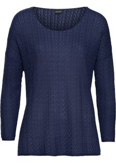 Летний пуловер (ночная синь) Bonprix