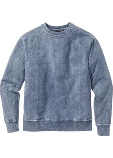 Свитшот Slim Fit (синий) Bonprix