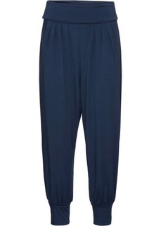 Брюки-саруэл для йоги (темно-синий) Bonprix