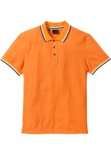 Футболка-поло Regular Fit (оранжевый) Bonprix
