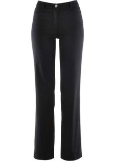 Брюки стретч (черный) Bonprix