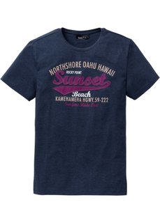 Футболка Regular Fit (темно-синий) Bonprix