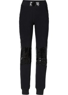 Трикотажные брюки от Marcell von Berlin for bonprix (черный)