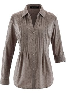 Блузка (коричневый) Bonprix