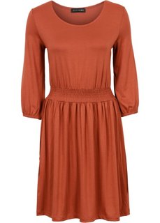 Трикотажное платье (ржаво-красный) Bonprix