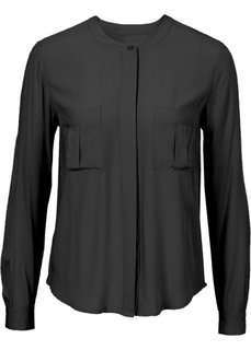 Блузка (черный) Bonprix