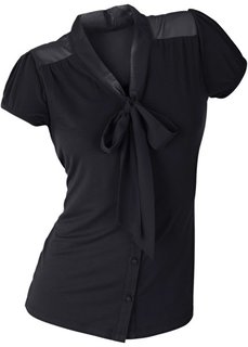 Блуза (черный) Bonprix