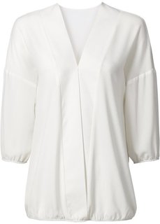 Блузка (цвет белой шерсти) Bonprix
