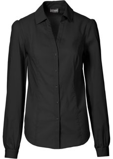 Блузка (черный) Bonprix