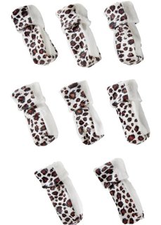 Носки для ножек стульев или стола Лео (8 шт.) (белый леопардовый/коричневый) Bonprix