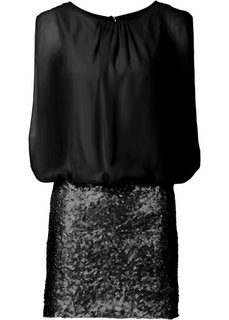 Платье (черный) Bonprix