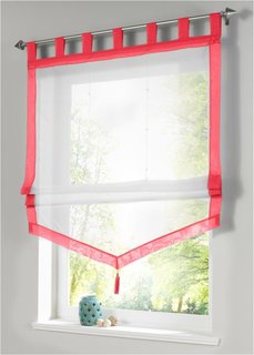 Римская штора Зюльт, Петли (красный чили) Bonprix