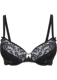 Бюстгальтер, чашка B (черный/белый) Bonprix