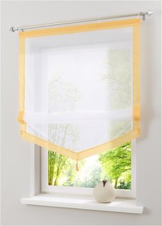 Римская штора Зюльт, велкро (ярко-желтый) Bonprix