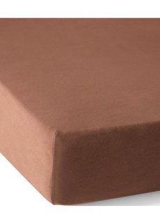 Эластичная простыня-чехол Джерси 40 см (шоколадный) Bonprix