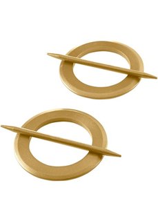 Подхваты Ян (2 шт.) (золотистый) Bonprix