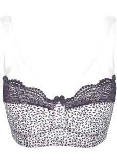Бюстгальтер без косточек, чашка F (с рисунком) Bonprix
