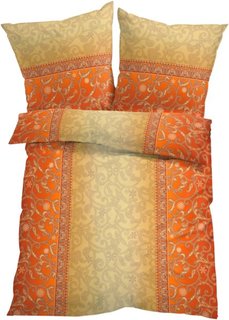 Постельное белье Фиона, фланель (терракотовый) Bonprix