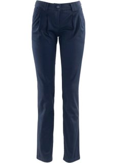 Брюки чино (темно-синий) Bonprix