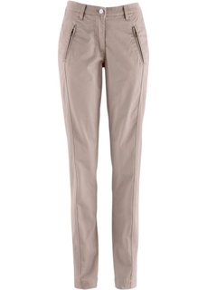 Эластичные брюки Chino (натуральный камень) Bonprix