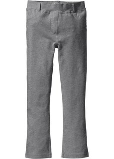 Расклешенные стрейтчевые брюки (серый меланж) Bonprix