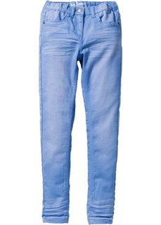 Брюки Skinny с потертостями (небесно-голубой) Bonprix