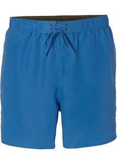 Купальные шорты на эластичном поясе со шнуровкой (лазурный) Bonprix