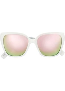 Зеркальные солнцезащитные очки (белый) Bonprix