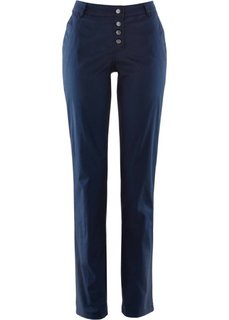 Брюки-стретч (темно-синий) Bonprix