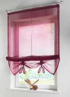 Римская штора, Шина с лентой велкро (цвет красной ягоды) Bonprix