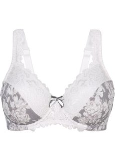 Бюстгальтер, чашка C (экрю/серый) Bonprix