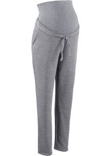 Мода для беременных: трикотажные брюки (серый меланж) Bonprix