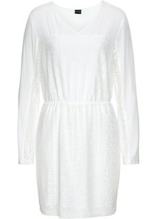 Кружевное платье (белый) Bonprix
