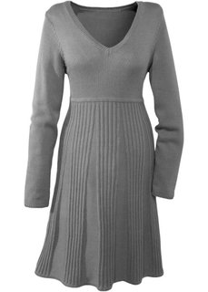 Платье (серый меланж) Bonprix
