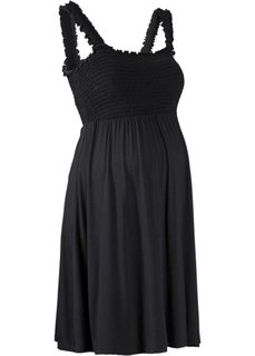 Мода для беременных: трикотажное платье (черный) Bonprix