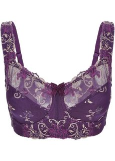 Разгрузочный бюстгальтер без косточек, чашка E (виноградный) Bonprix