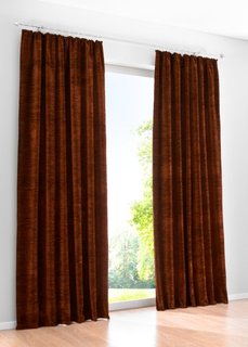 Термошениль Бонфельд (1 шт.), гофрированная тесьма (коричневый) Bonprix