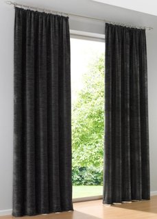 Термошениль Гренландия (1 шт.), гофрированная тесьма (серый) Bonprix