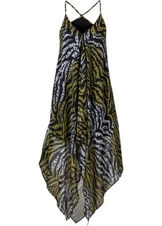 Пляжное платье (оливково-зеленый с рисунком зебры) Bonprix