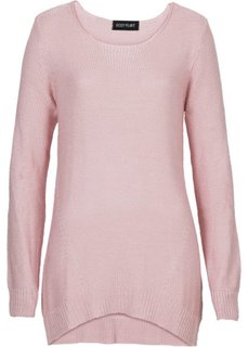 Ажурный пуловер (нежно-розовый) Bonprix